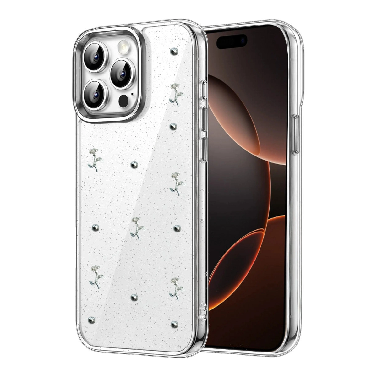 İphone 14 Pro Max Fiyonk Desenli Kapak - Desen 4
