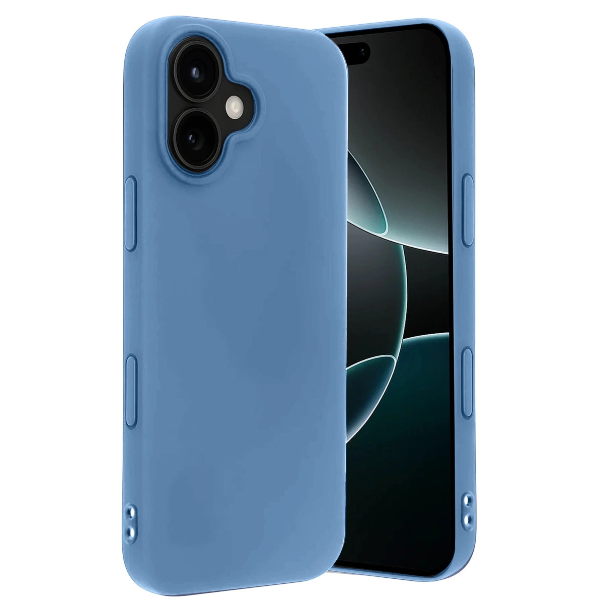 İphone 17 First Silikon - Mavi