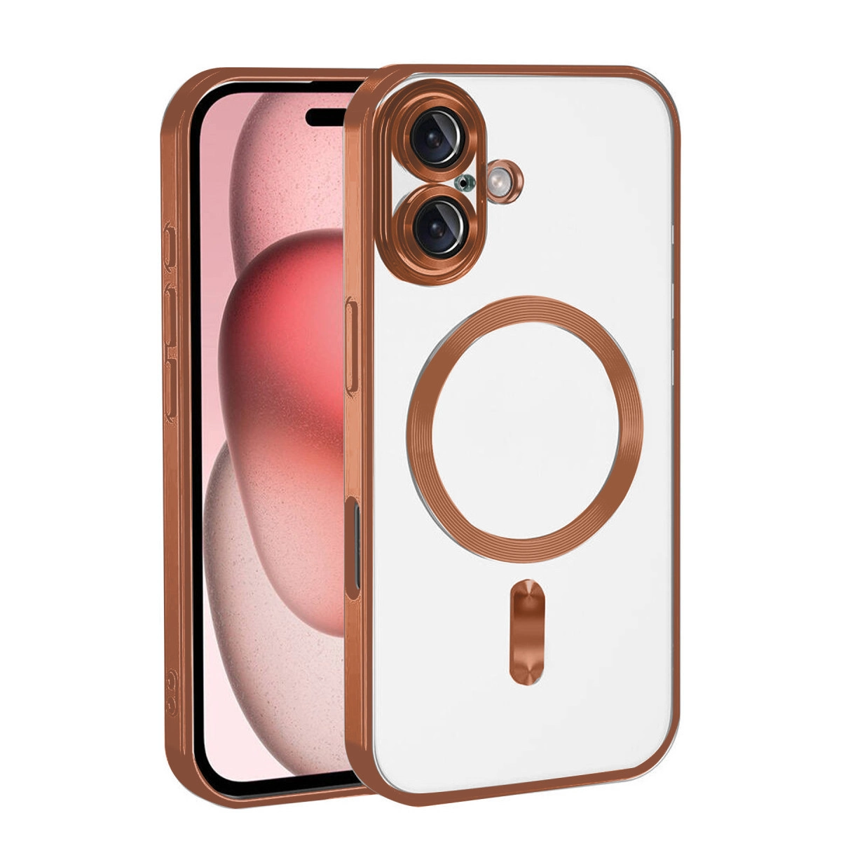 İphone 17 Kross Magneticsafe Kapak - Turuncu
