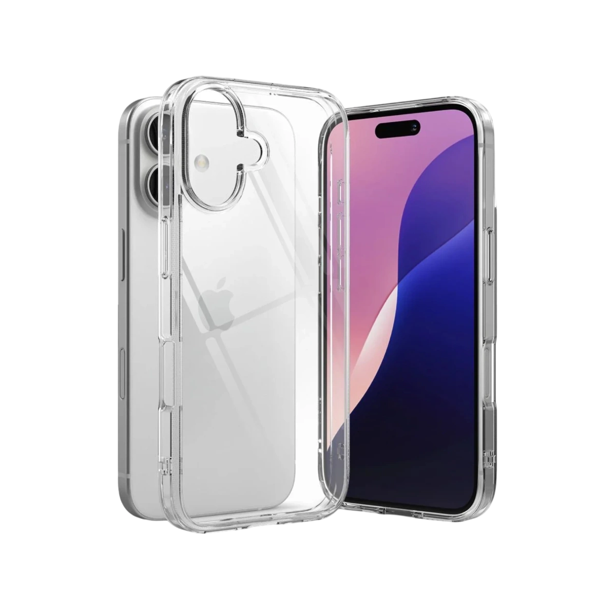 İphone 17 Lüx Şeffaf Silikon - Şeffaf