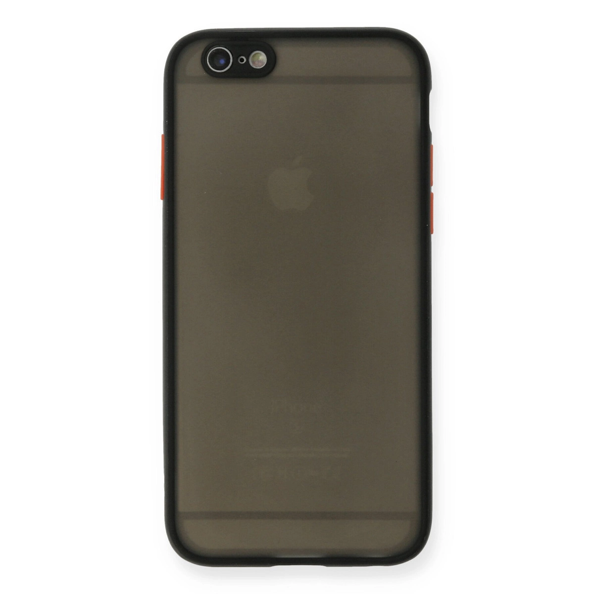 Newface Apple İphone 6 Kılıf Montreal Silikon Kapak - Siyah