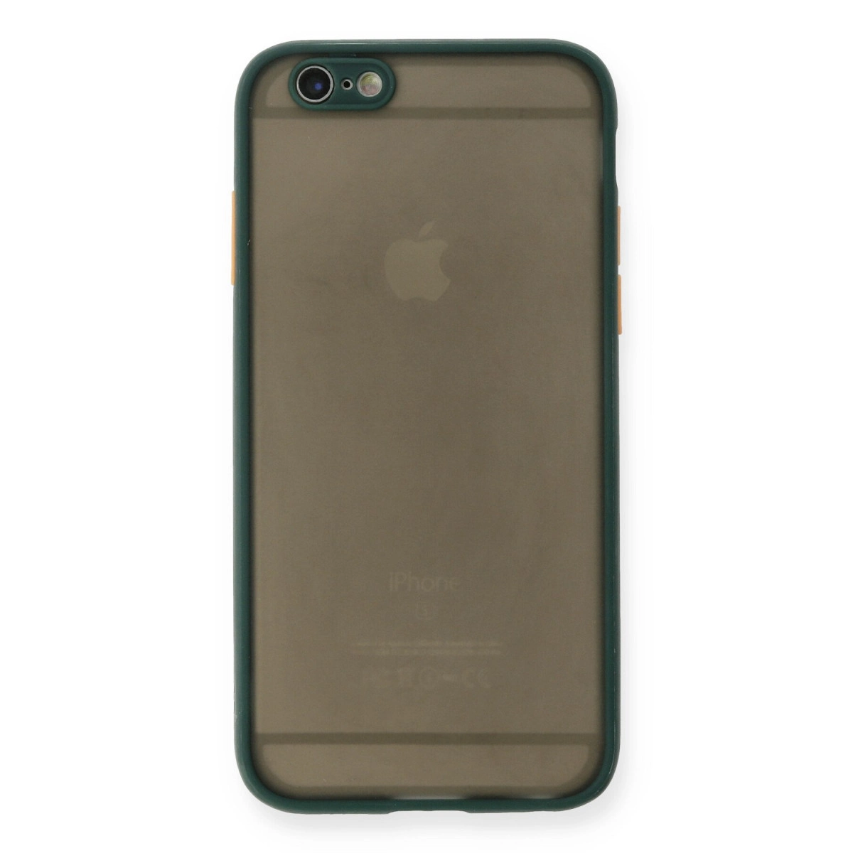 Newface Apple İphone 6 Kılıf Montreal Silikon Kapak - Yeşil