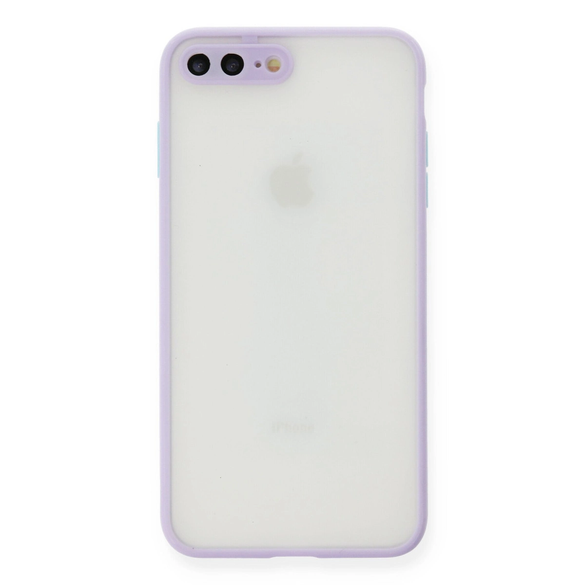 Newface Apple İphone 7 Plus Kılıf Montreal Silikon Kapak - Mor
