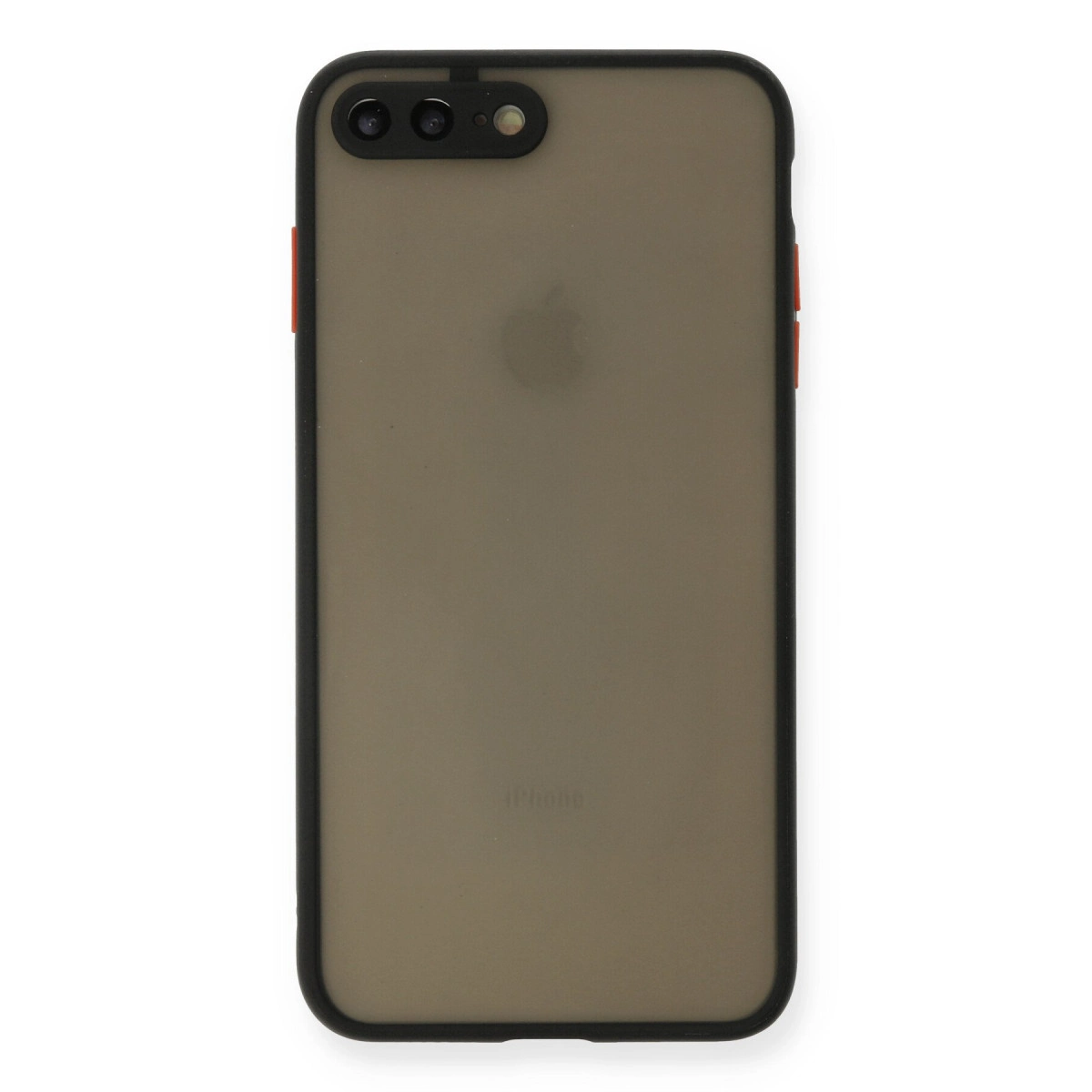 Newface Apple İphone 7 Plus Kılıf Montreal Silikon Kapak - Siyah