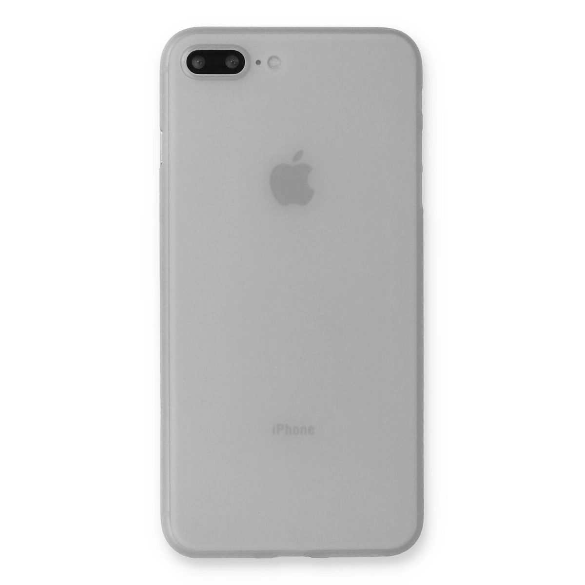 Newface Apple İphone 7 Plus Kılıf Pp Ultra İnce Kapak - Beyaz