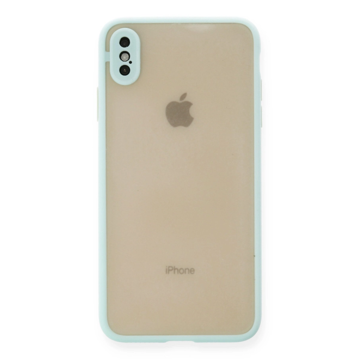 Newface Apple İphone X Kılıf Montreal Silikon Kapak - Turkuaz