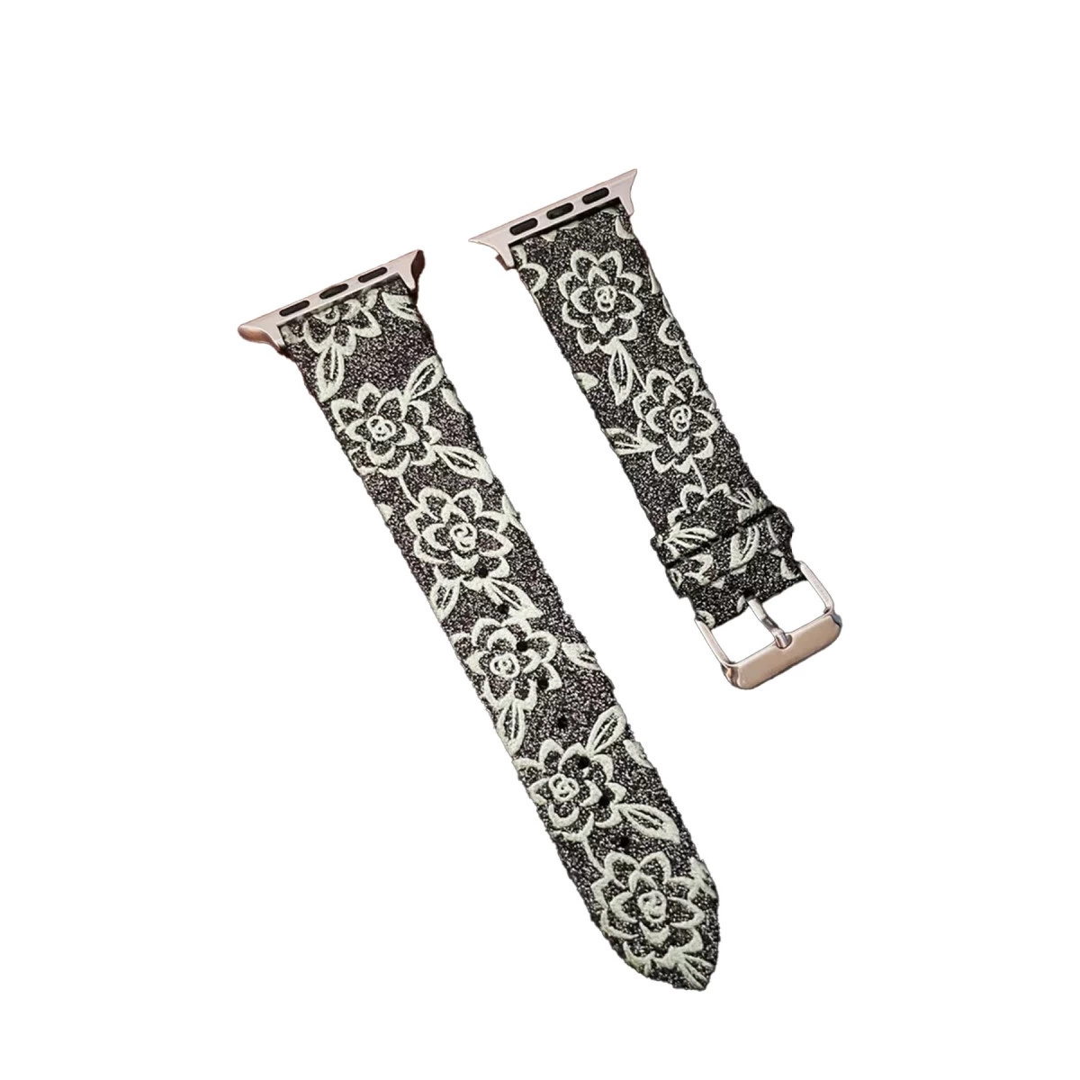 Watch 42mm Creeper Desenli Kordon - Siyah