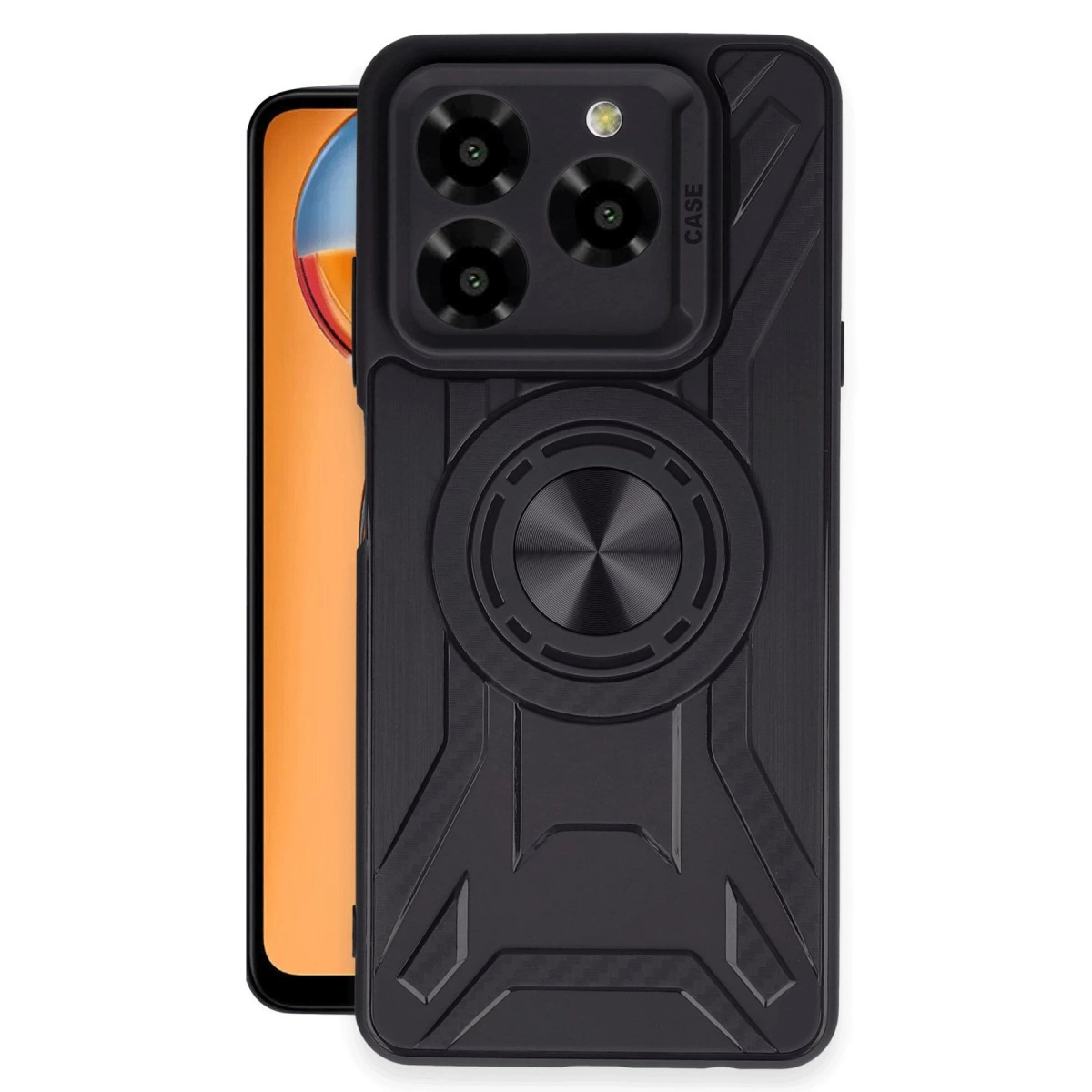 General Mobile Era 30 Kılıf Lincoln Silikon - Siyah