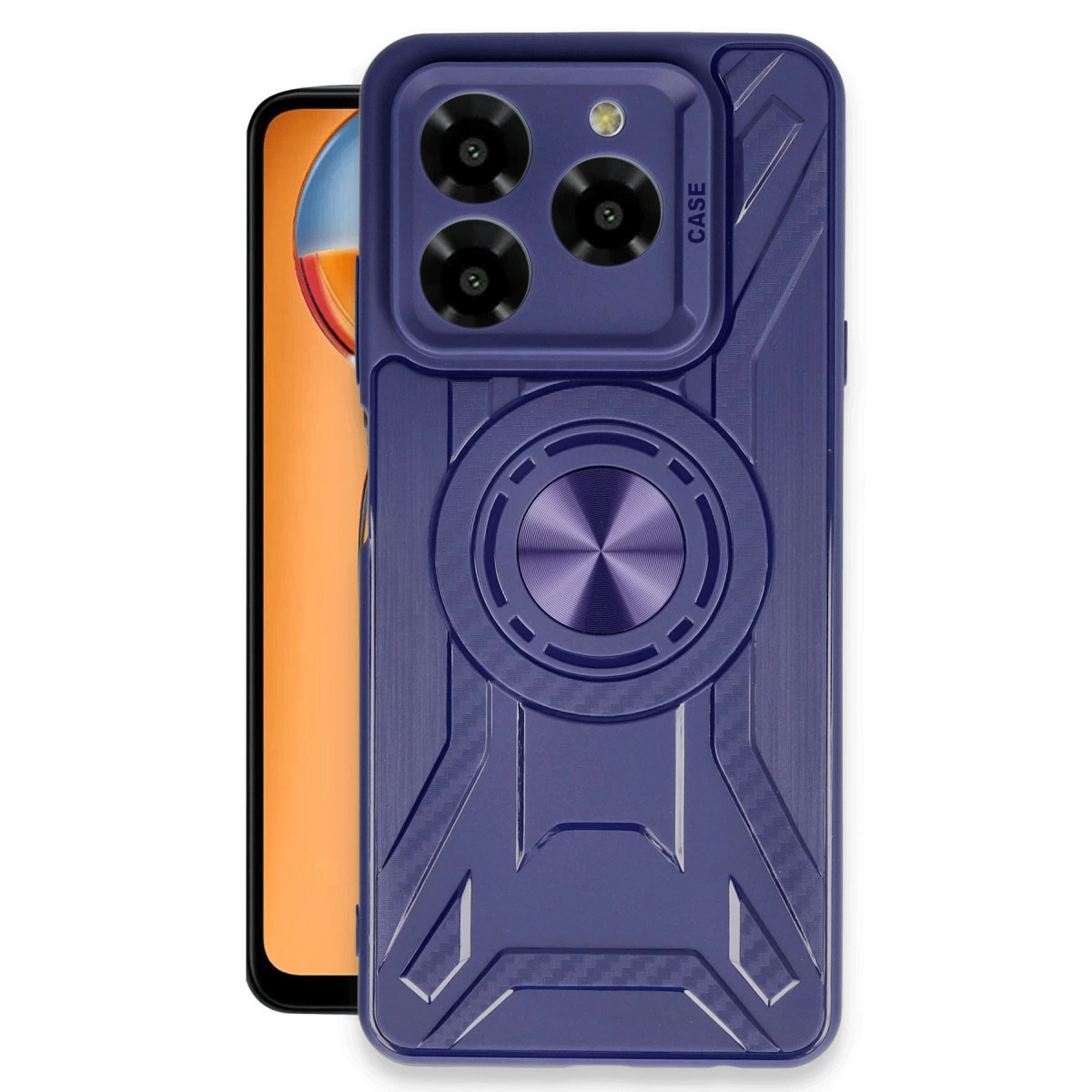 General Mobile Era 50 Kılıf Lincoln Silikon - Lacivert