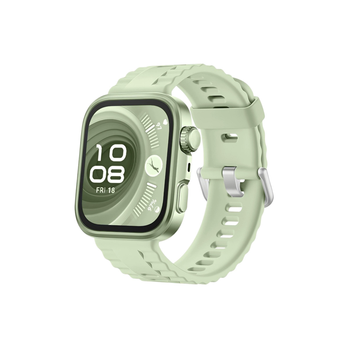 Huawei Fit 4 Nova Silikon Kordon - Açık Yeşil