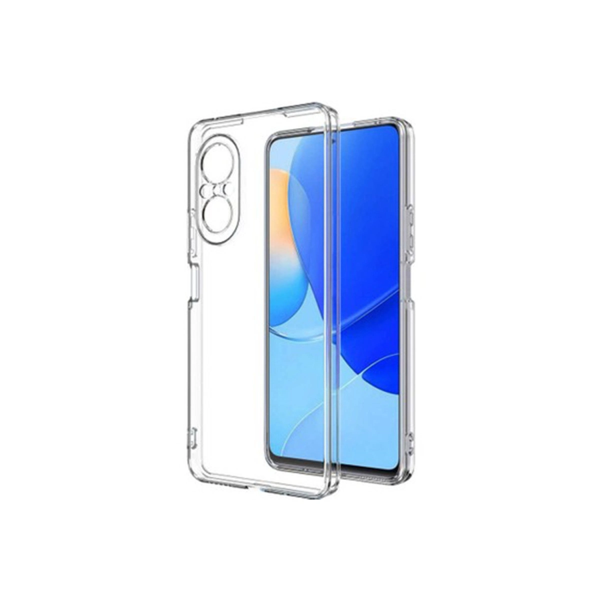 Newface Huawei Nova 9 Se Kılıf Lüx Şeffaf Silikon
