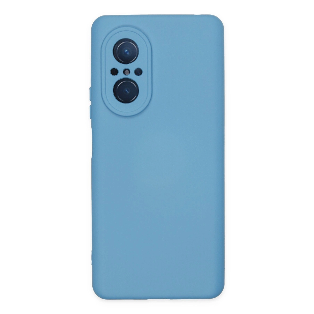 Newface Huawei Nova 9 Se Kılıf Nano İçi Kadife Silikon - Mavi