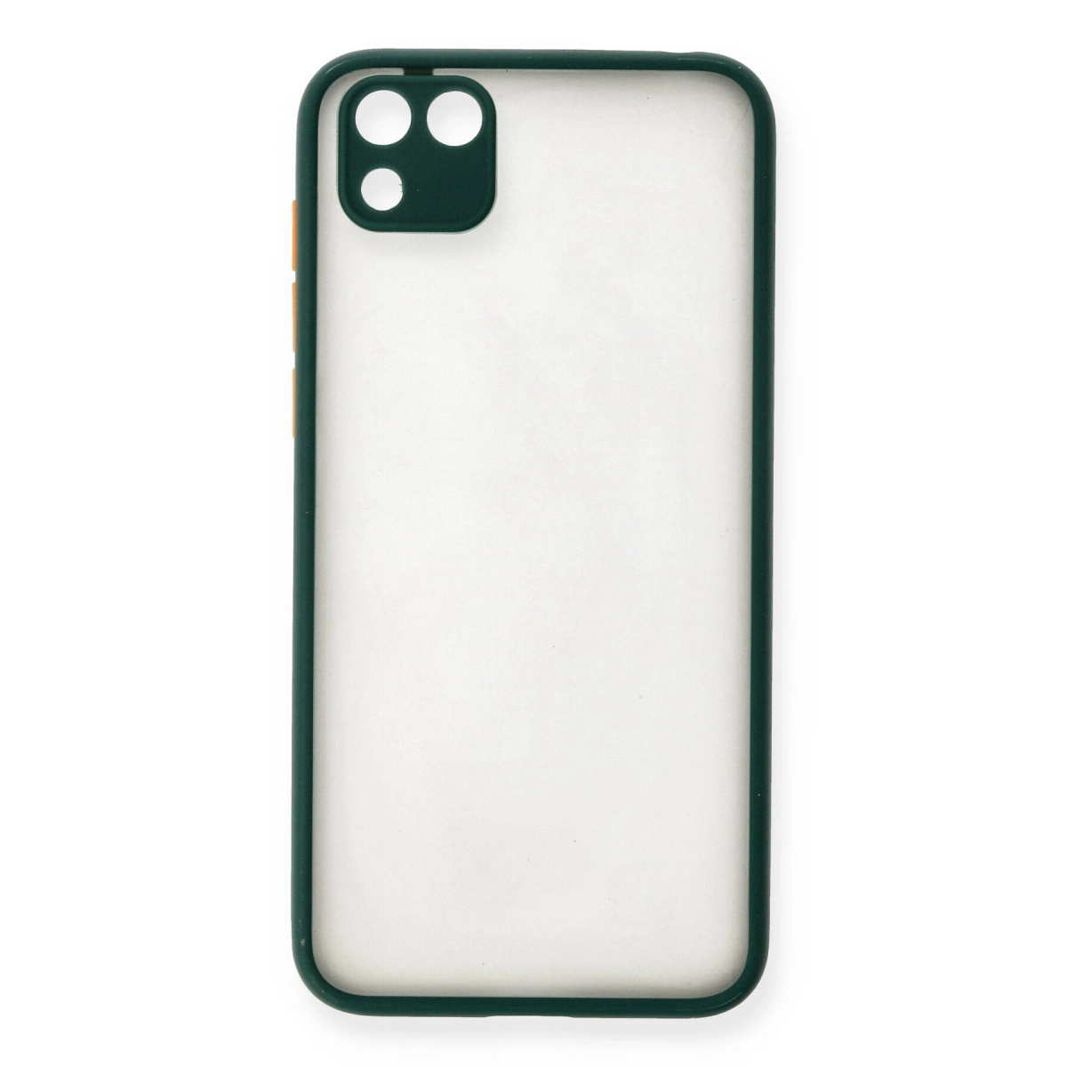 Newface Huawei Y5p Kılıf Montreal Silikon Kapak - Yeşil