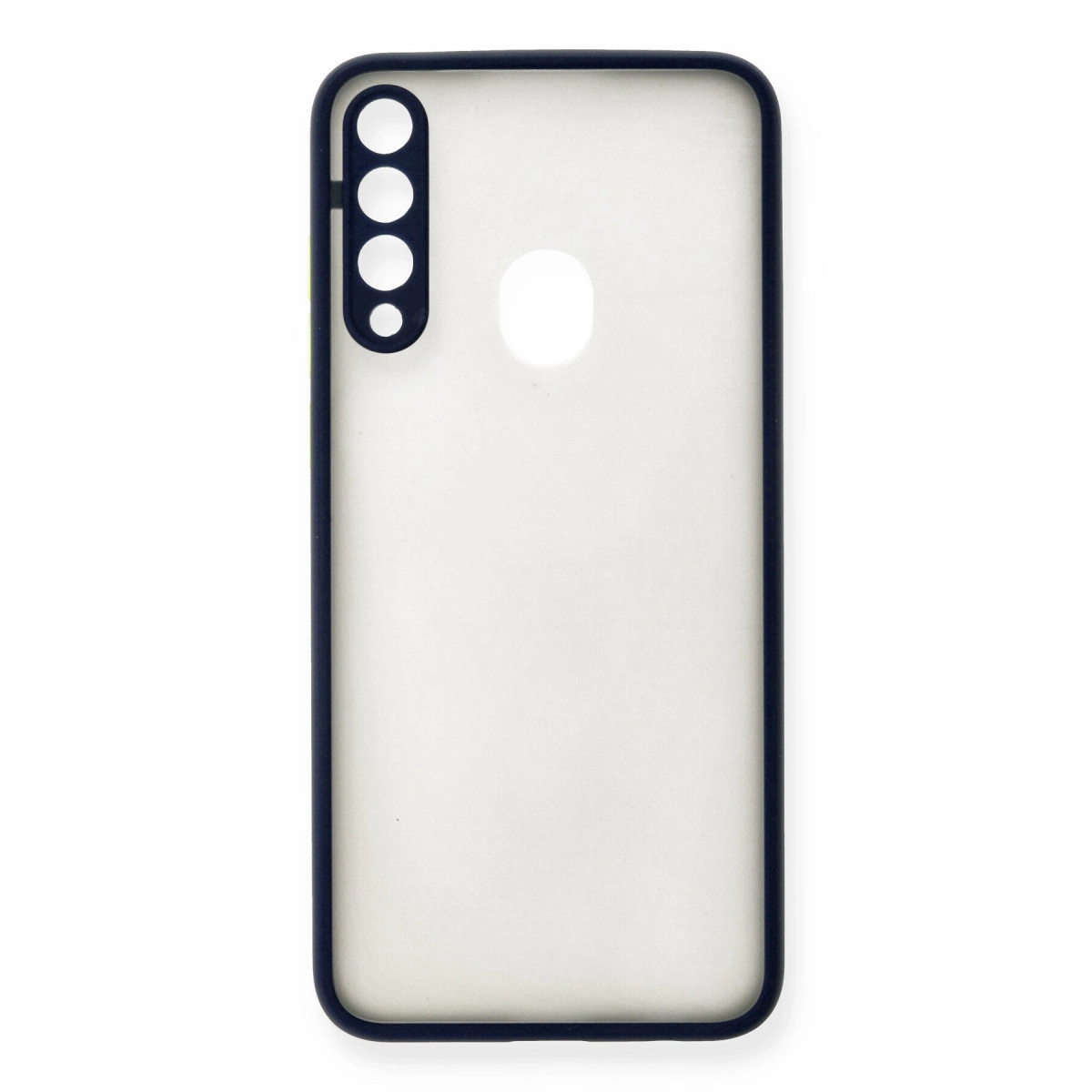 Newface Huawei Y6p Kılıf Montreal Silikon Kapak - Lacivert