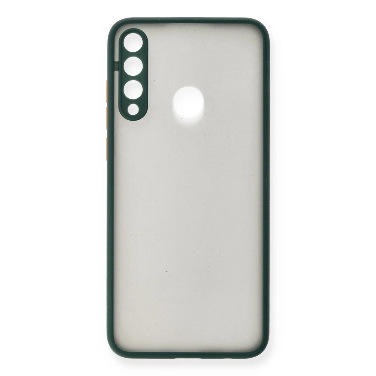 Newface Huawei Y6p Kılıf Montreal Silikon Kapak - Yeşil