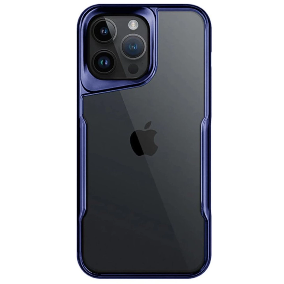 İphone 14 Pro Max Kılıf Boyi Silikon Kapak - Lacivert