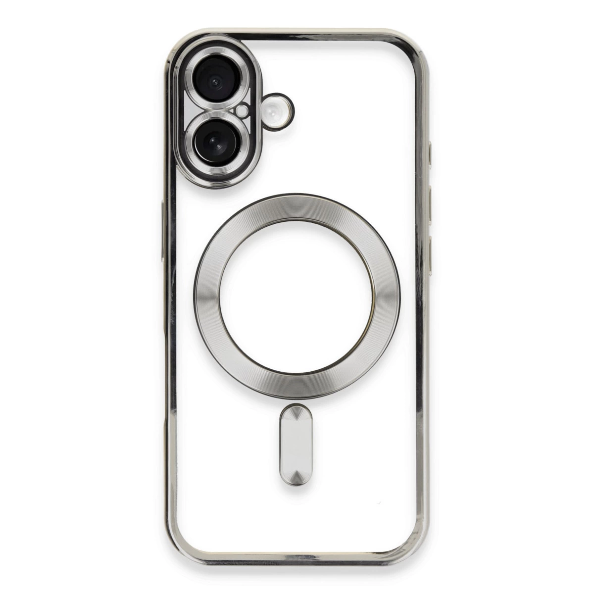 İphone 16 Plus Kılıf Kross Magneticsafe Kapak - Gümüş