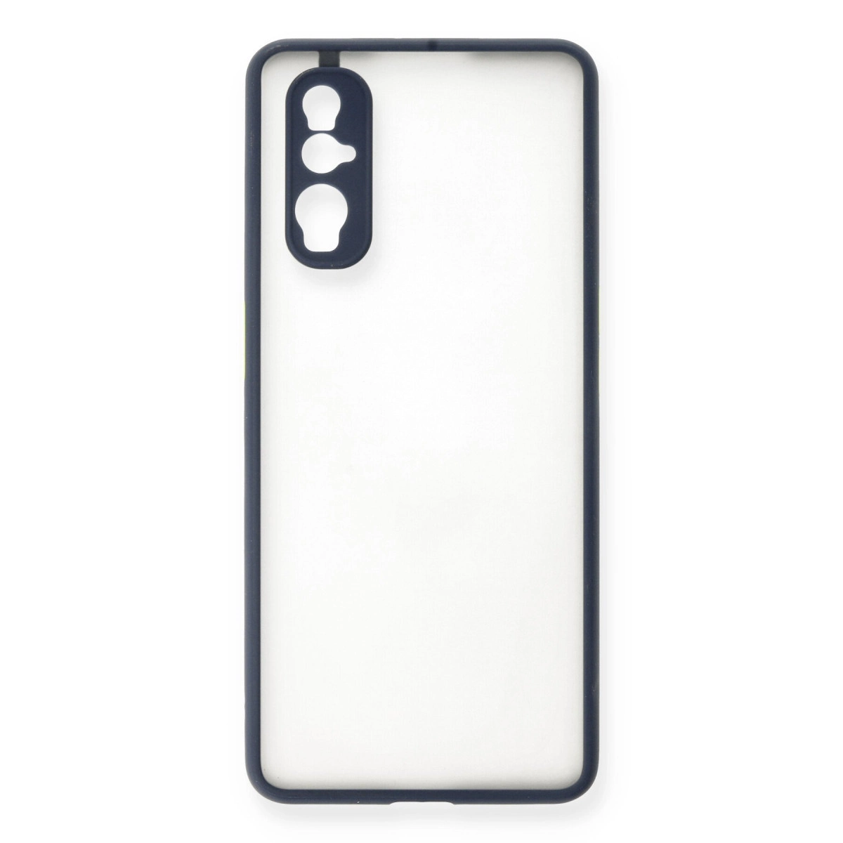 Newface Oppo Find X2 Kılıf Montreal Silikon Kapak - Lacivert