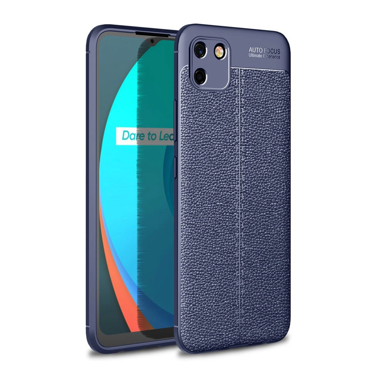 Newface Realme C11 2021 Kılıf Auto Focus Kapak - Lacivert