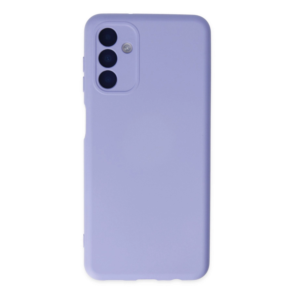 Samsung Galaxy A04s Kılıf Nano İçi Kadife Silikon - Lila