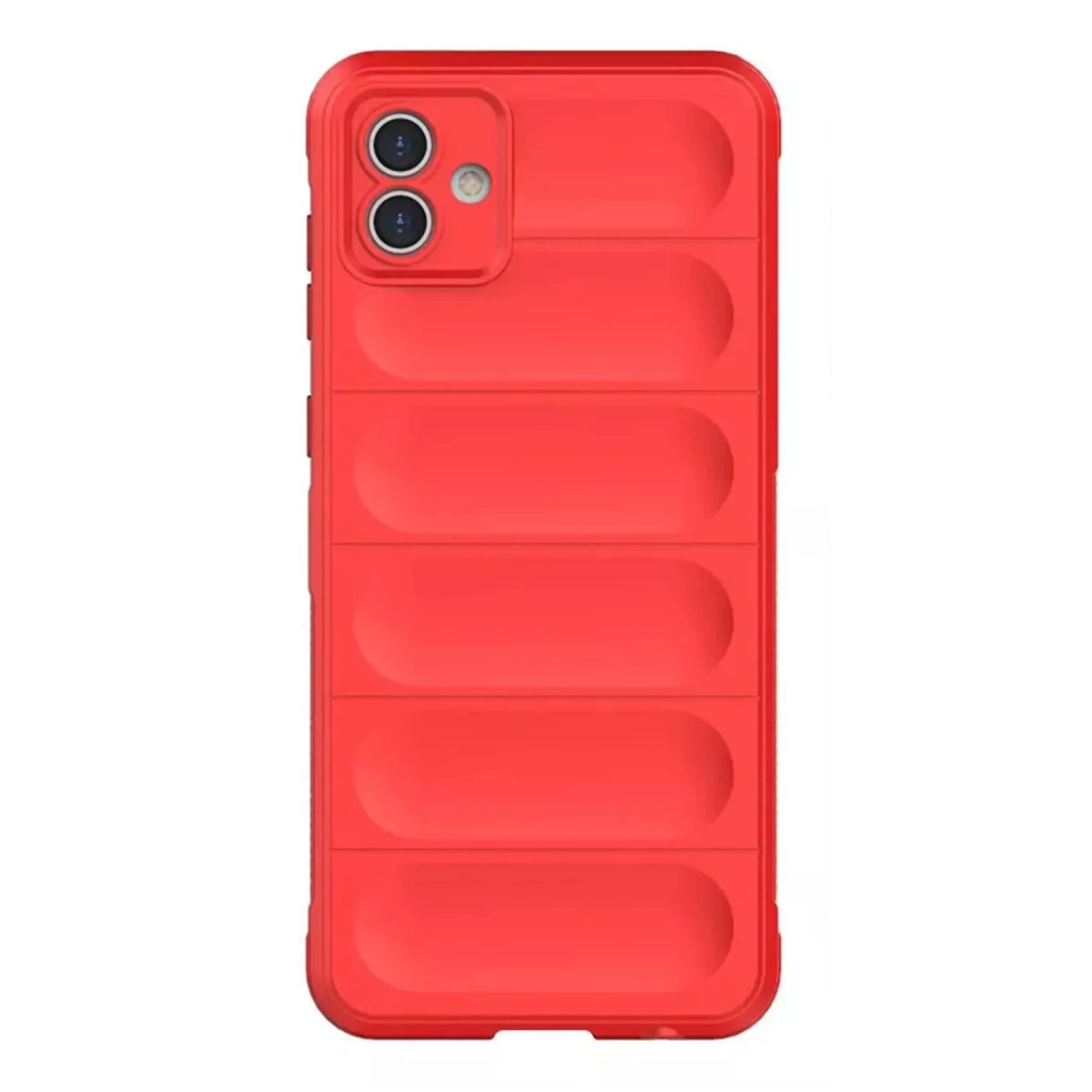 Samsung Galaxy A05 Kılıf Optimum Silikon - Kırmızı