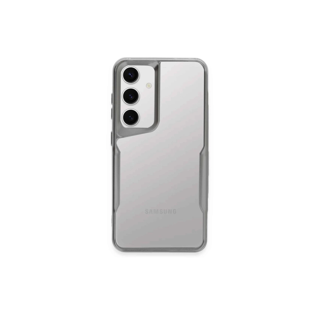 Samsung Galaxy A05s Kılıf Boyi Silikon Kapak - Gümüş