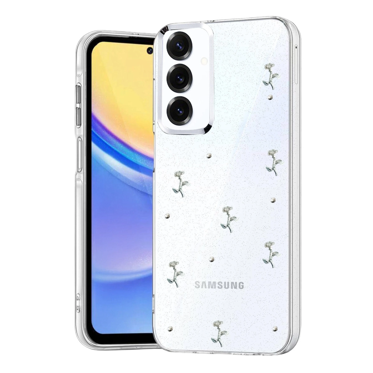 Samsung Galaxy A14 4g Fiyonk Desenli Kapak - Desen 4