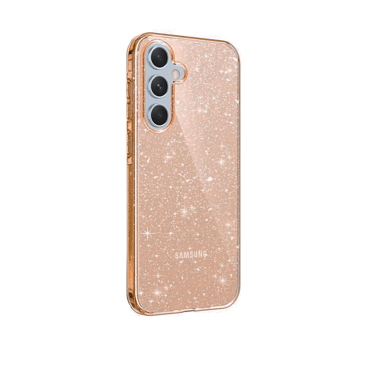Samsung Galaxy A25 5g Kılıf Glow Kapak - Turuncu