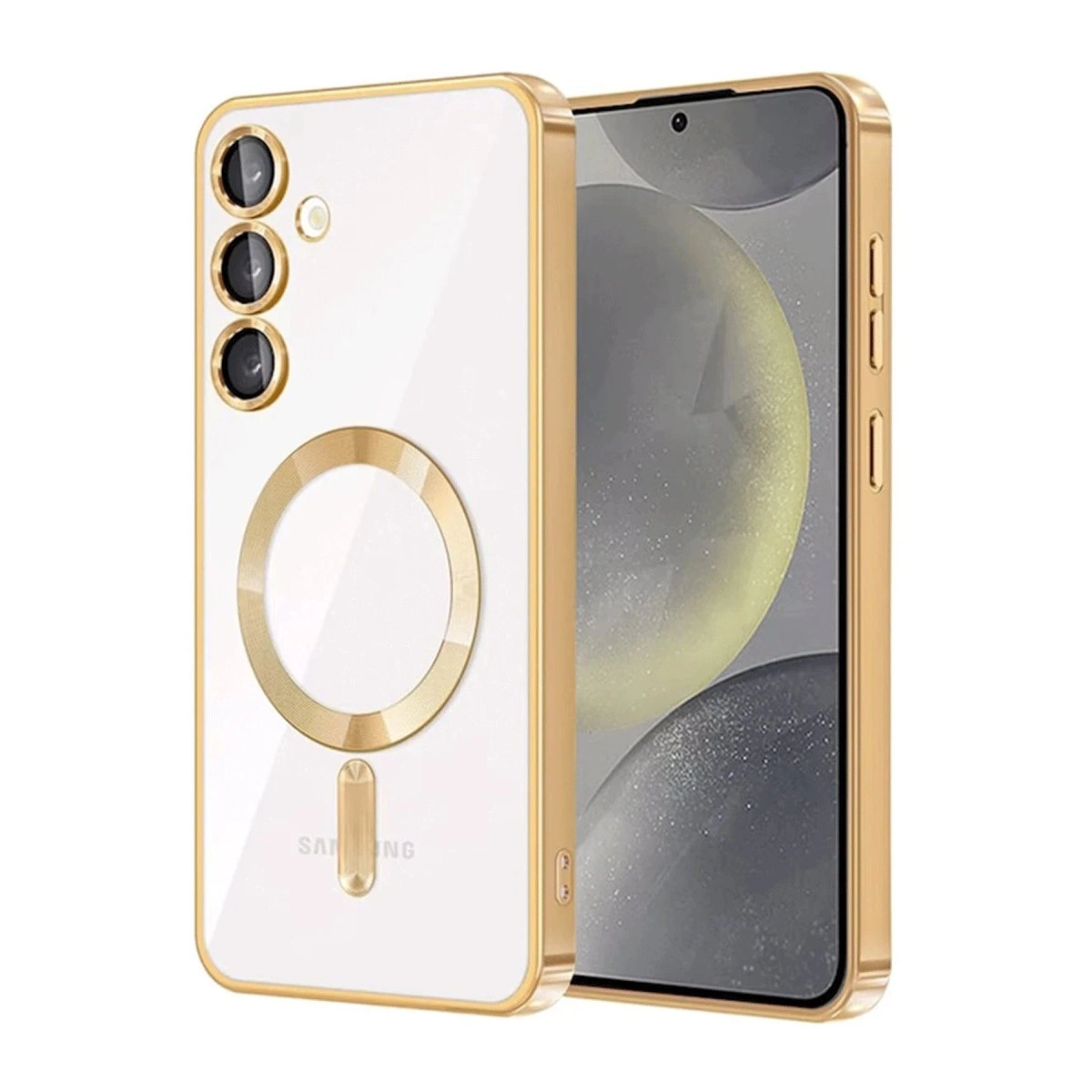 Samsung Galaxy A26 Kross Magneticsafe Kapak - Gold