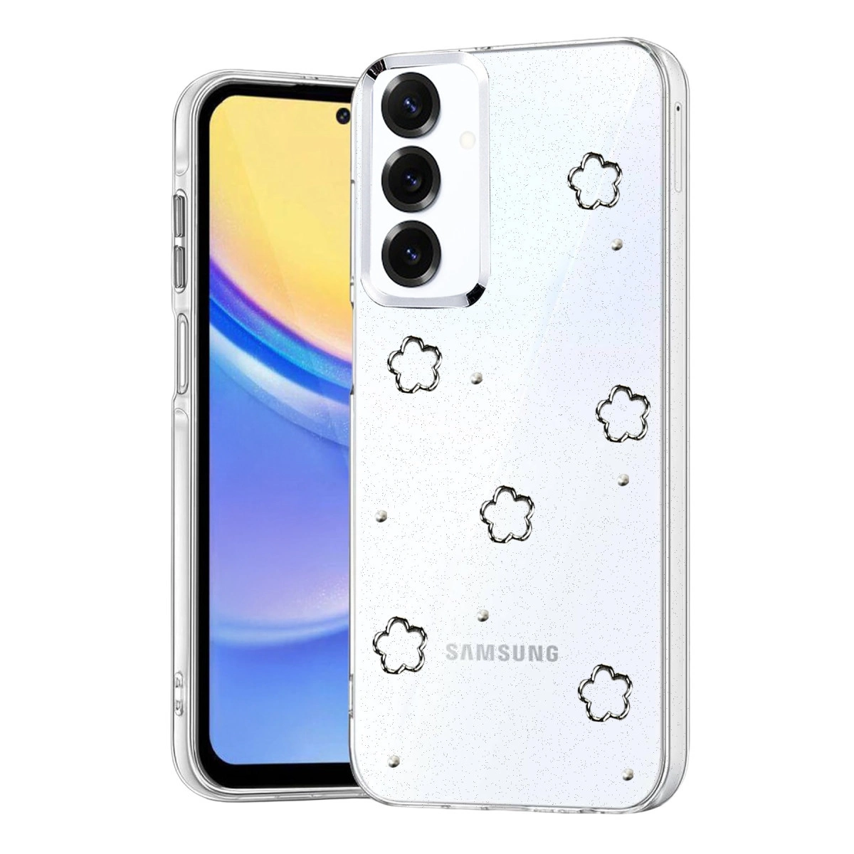 Samsung Galaxy A34 5g Fiyonk Desenli Kapak - Desen 2