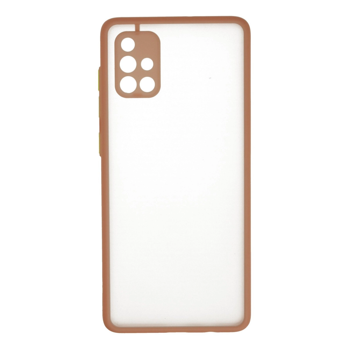 Newface Samsung Galaxy A71 Kılıf Montreal Silikon Kapak - Pembe