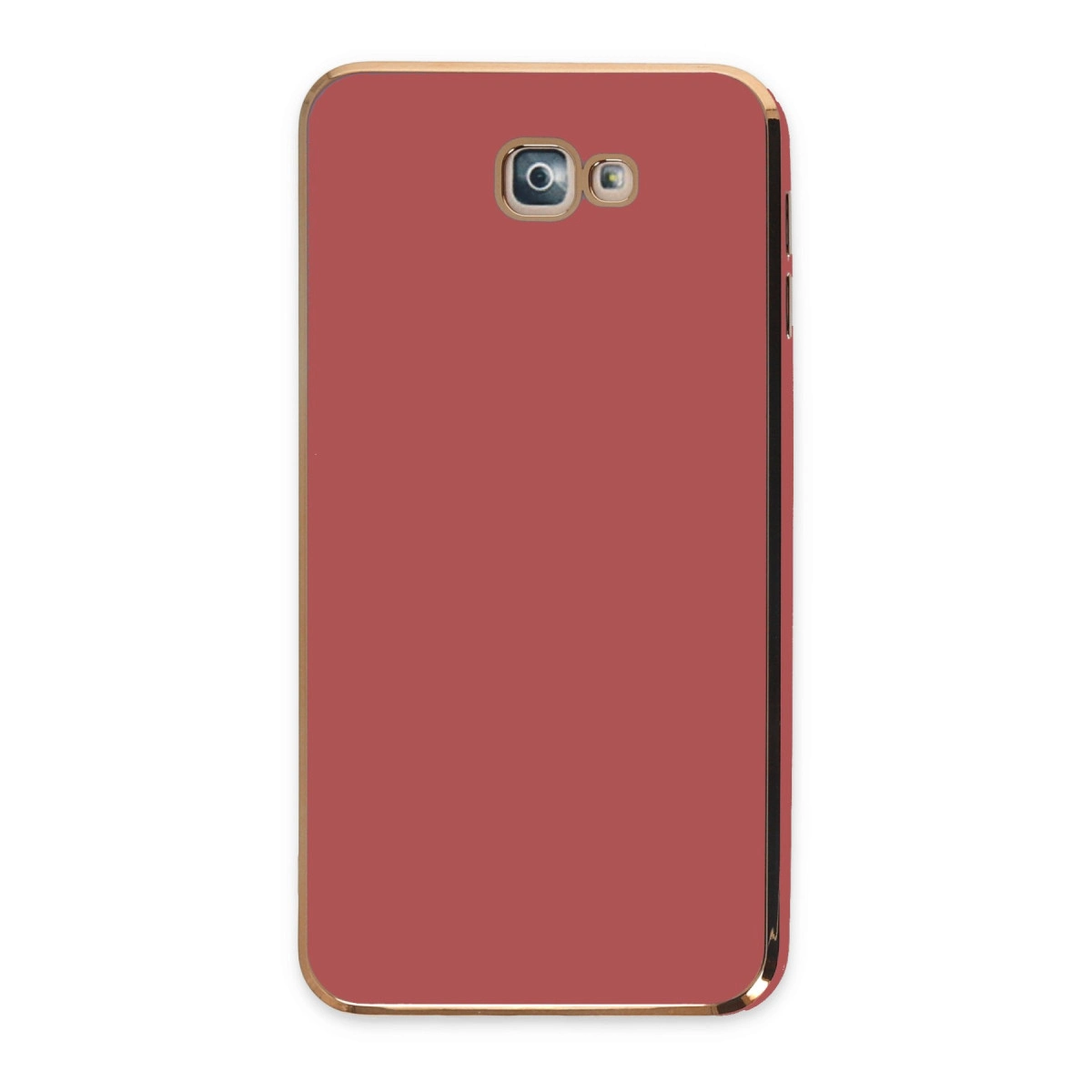 Samsung Galaxy J7 Prime Kılıf Volet Silikon - Kırmızı