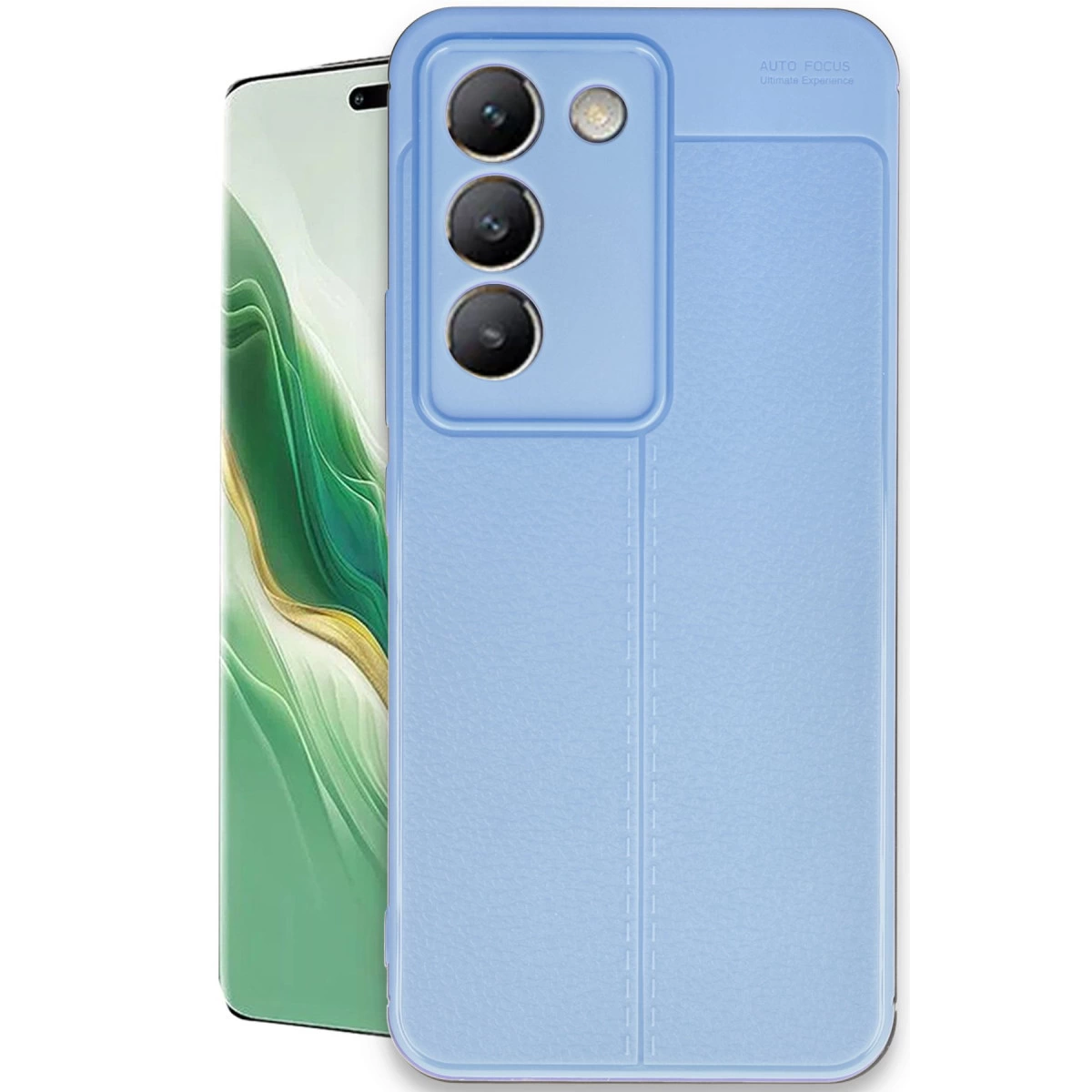 Vivo V30 Lite 4g Kılıf Auto Focus Kapak - Mavi