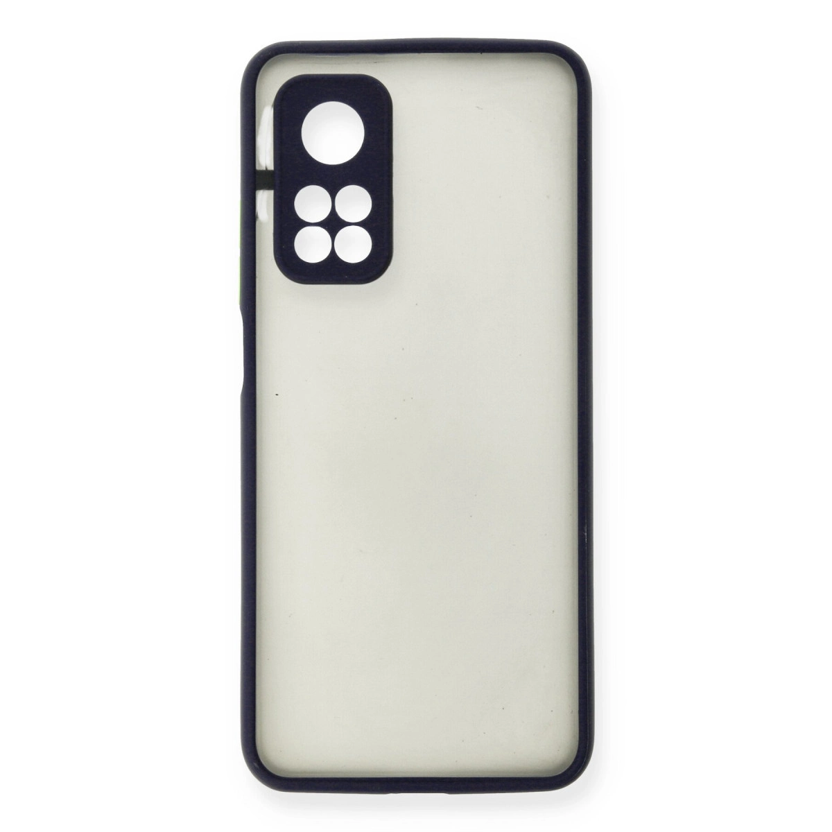 Newface Xiaomi Mi 10t Kılıf Montreal Silikon Kapak - Lacivert