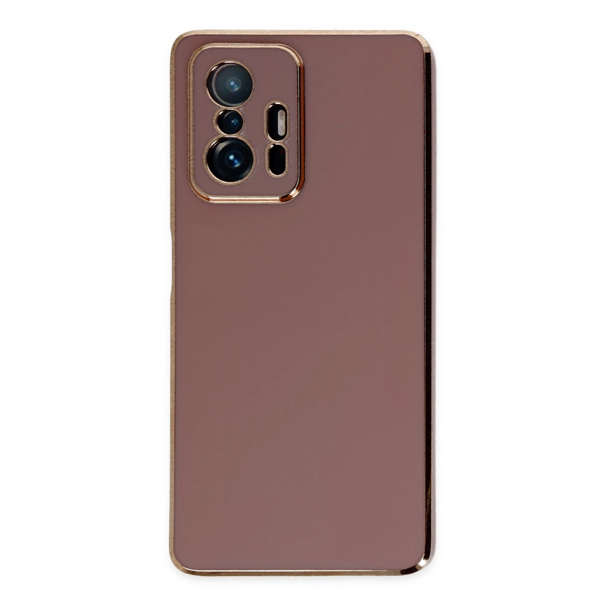 Newface Xiaomi Mi 11t Pro Kılıf Volet Silikon - Kırmızı