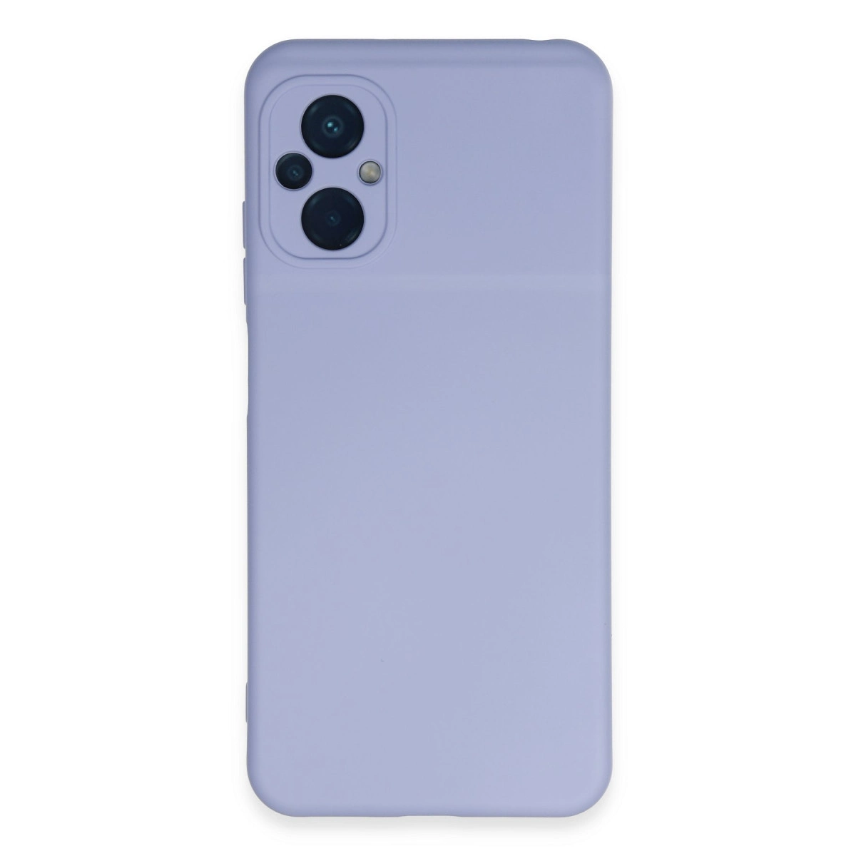 Xiaomi Poco M5 Kılıf Nano İçi Kadife Silikon - Lila