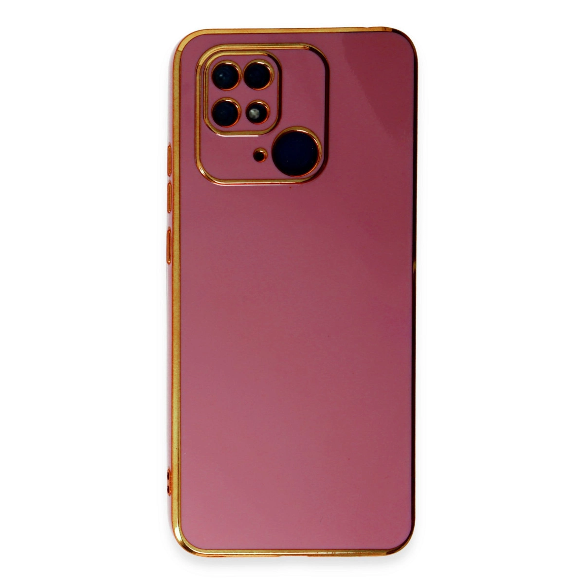 Newface Xiaomi Redmi 10c Kılıf Volet Silikon - Kırmızı