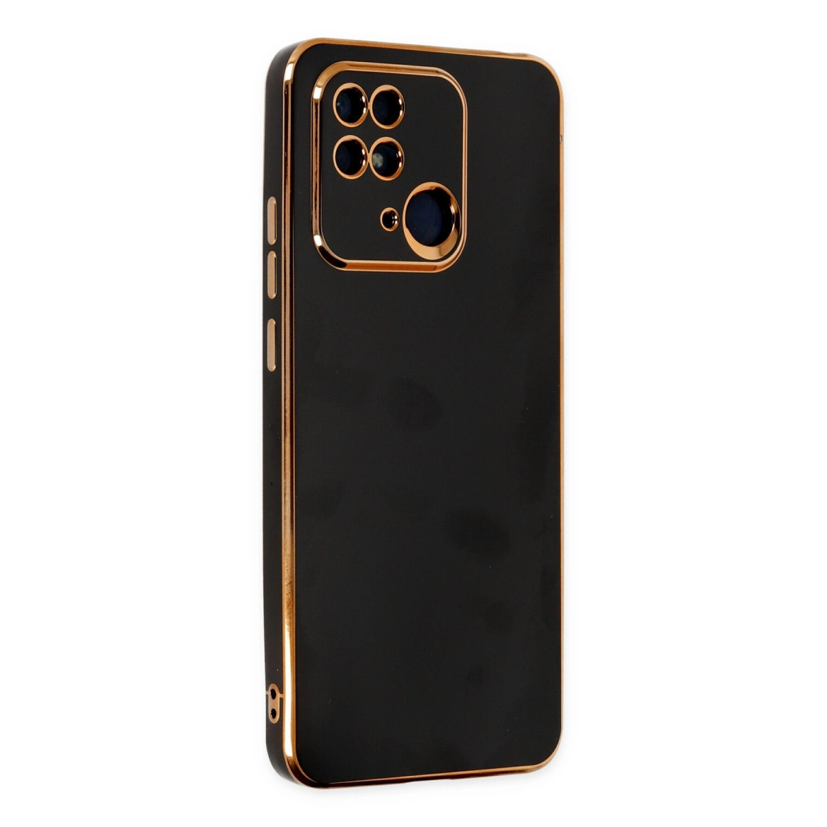 Newface Xiaomi Redmi 10c Kılıf Volet Silikon - Siyah