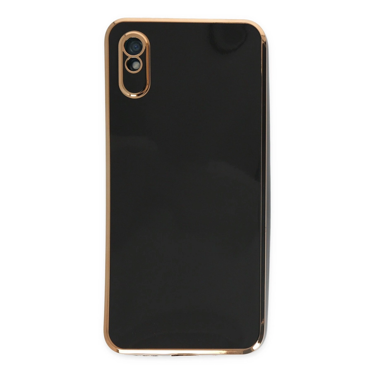 Newface Xiaomi Redmi 9a Kılıf Volet Silikon - Siyah