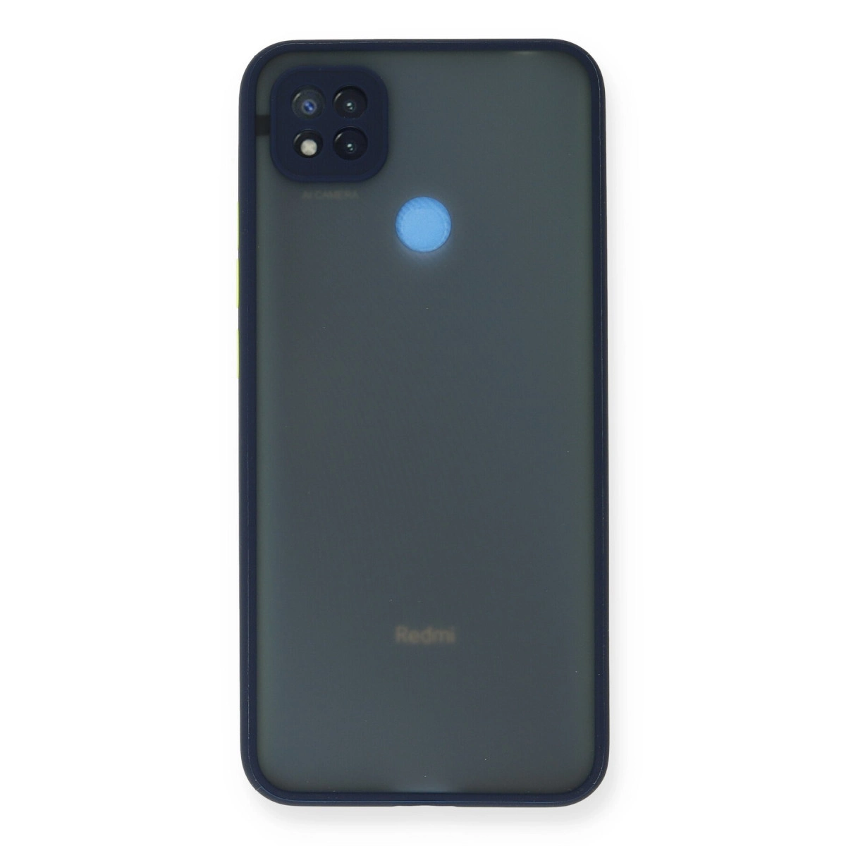 Newface Xiaomi Redmi 9c Kılıf Montreal Silikon Kapak - Lacivert