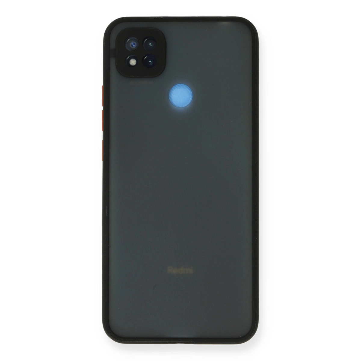 Newface Xiaomi Redmi 9c Kılıf Montreal Silikon Kapak - Siyah