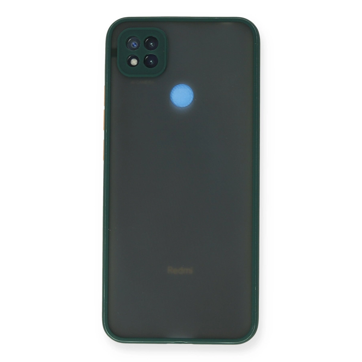 Newface Xiaomi Redmi 9c Kılıf Montreal Silikon Kapak - Yeşil