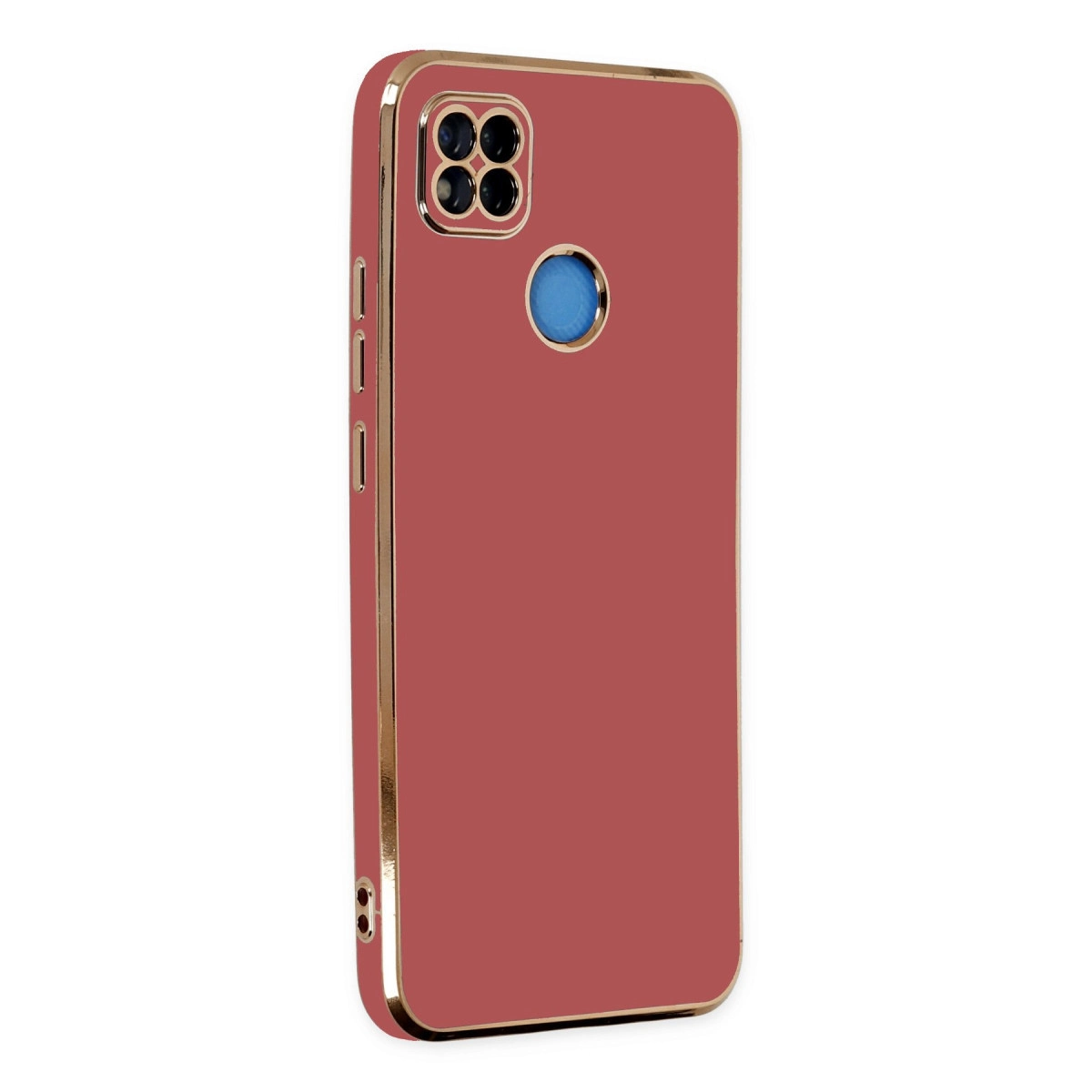 Newface Xiaomi Redmi 9c Kılıf Volet Silikon - Kırmızı