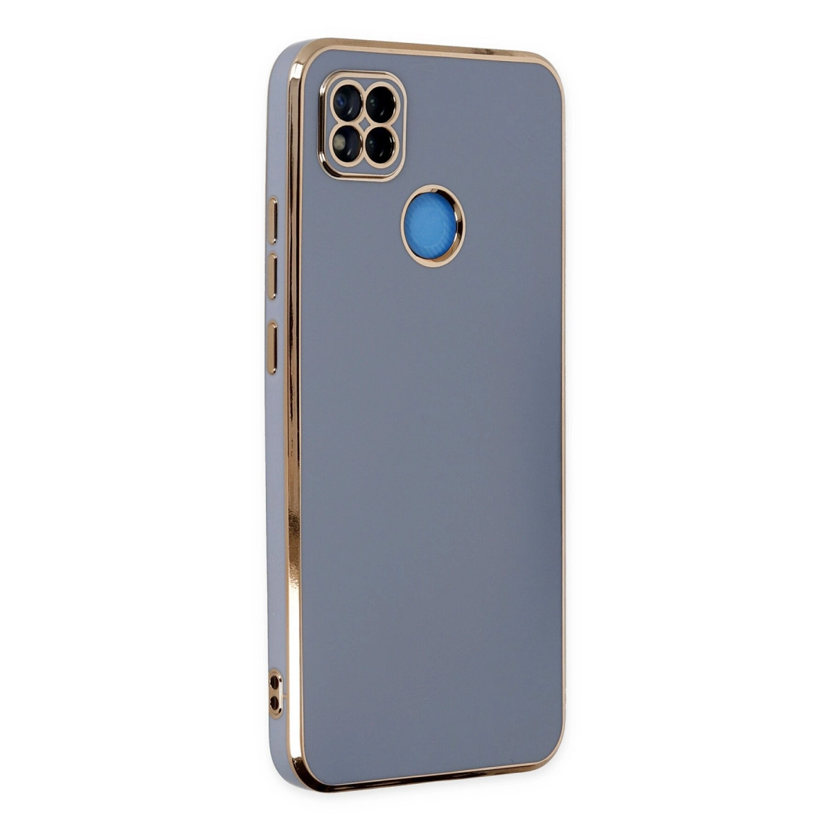 Newface Xiaomi Redmi 9c Kılıf Volet Silikon - Mavi