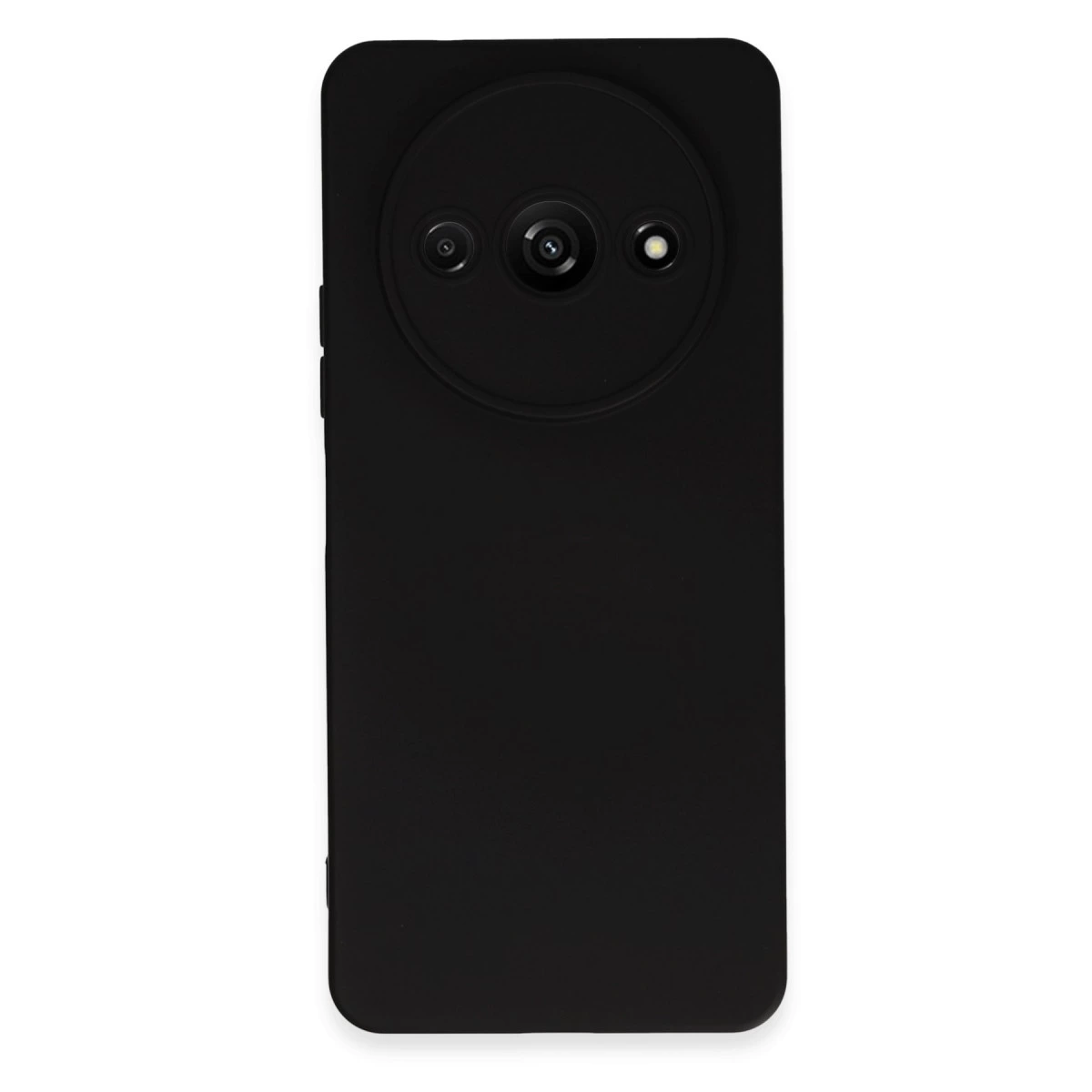 Xiaomi Redmi A3 4g Kılıf Nano İçi Kadife Silikon - Siyah