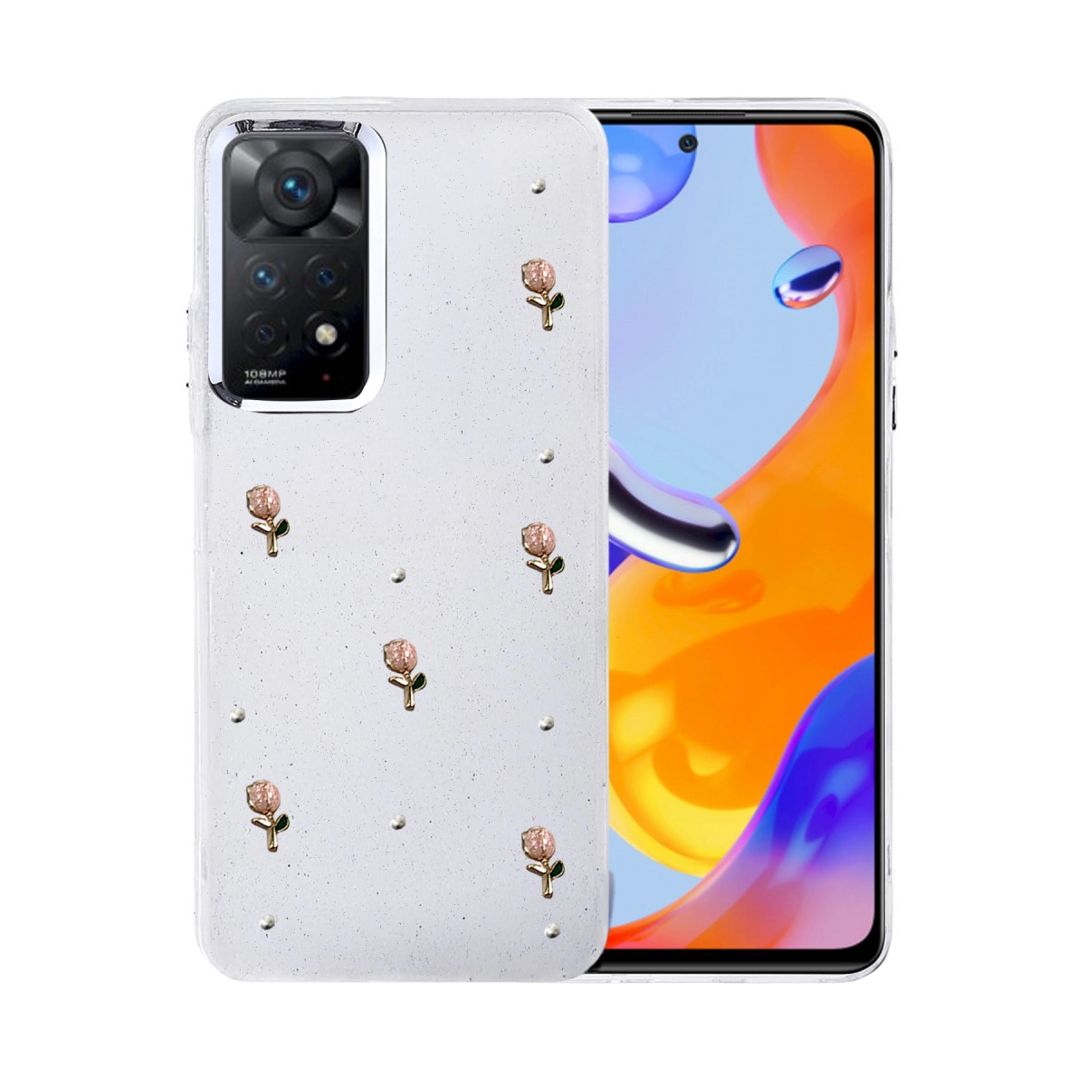 Xiaomi Redmi Note 11 Pro Fiyonk Desenli Kapak - Desen 6