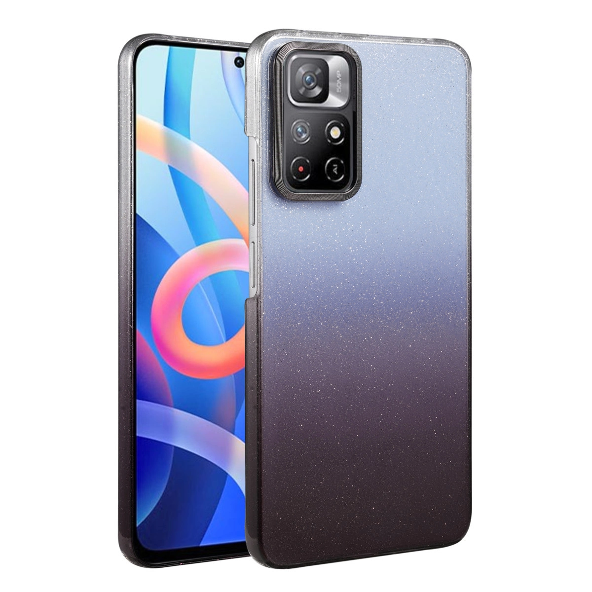 Xiaomi Redmi Note 11 Pro Glossy Kapak - Siyah