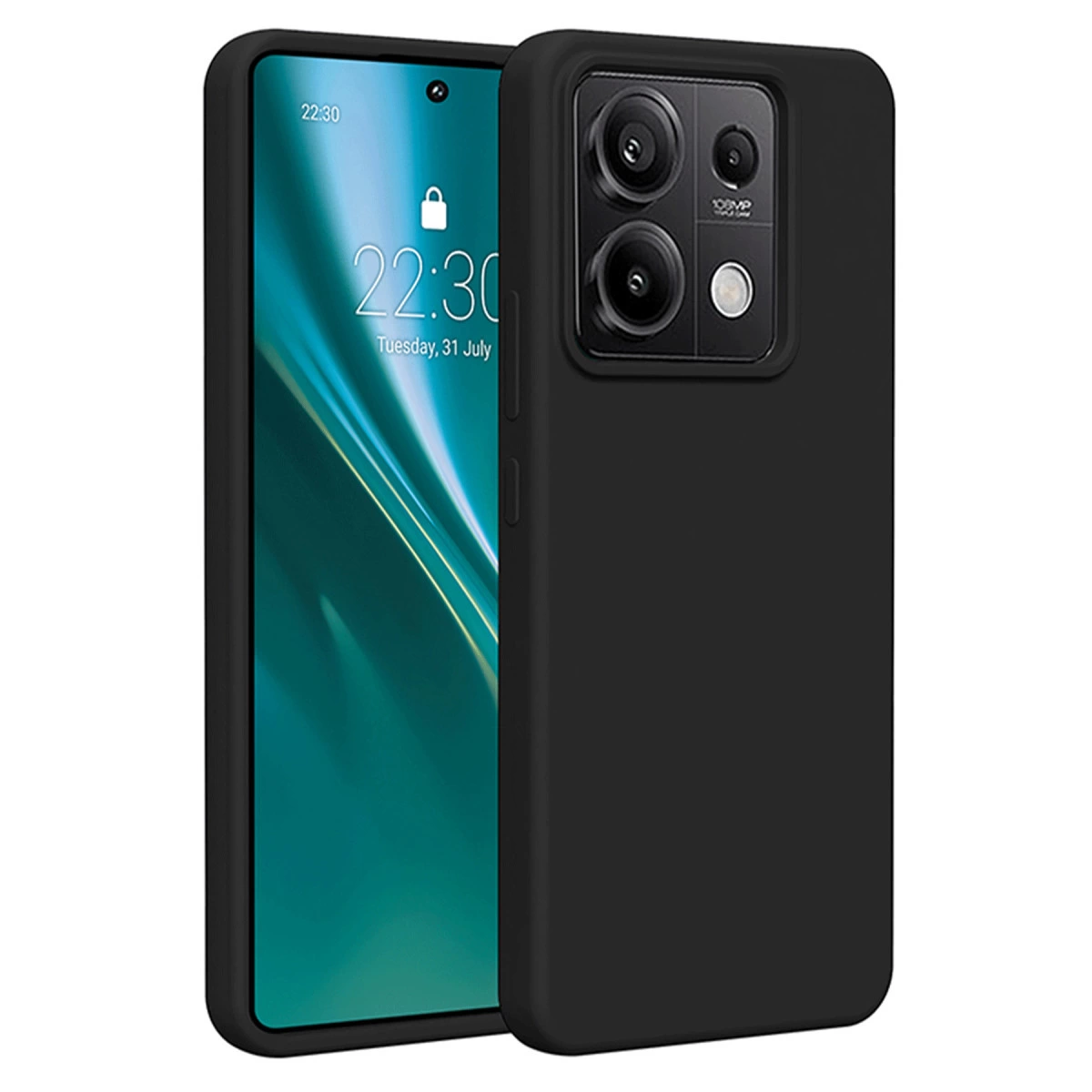 Xiaomi Redmi Note 13 4g Kılıf First Silikon - Siyah