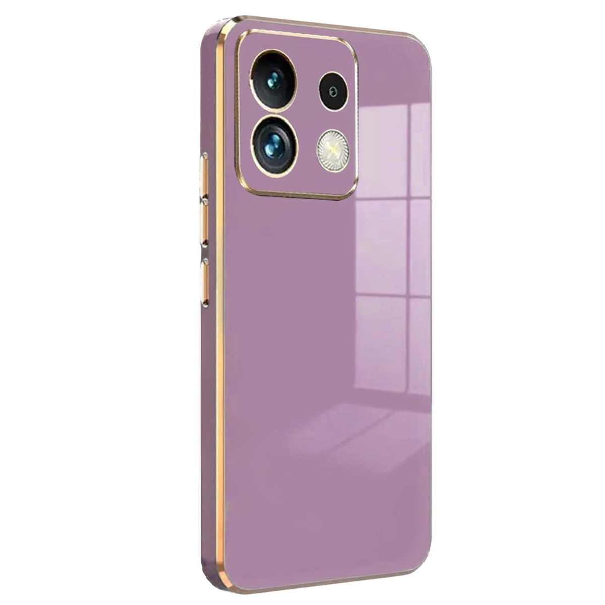 Xiaomi Redmi Note 13 5g Kılıf Volet Silikon - Mor