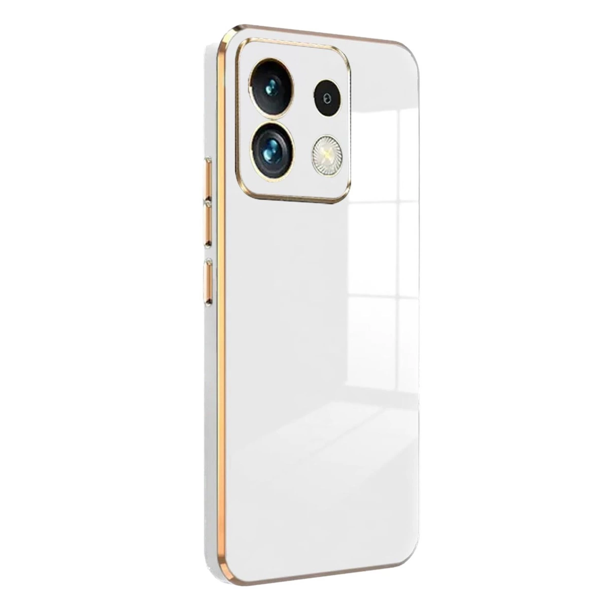 Xiaomi Redmi Note 13 Pro 5g Kılıf Volet Silikon - Beyaz